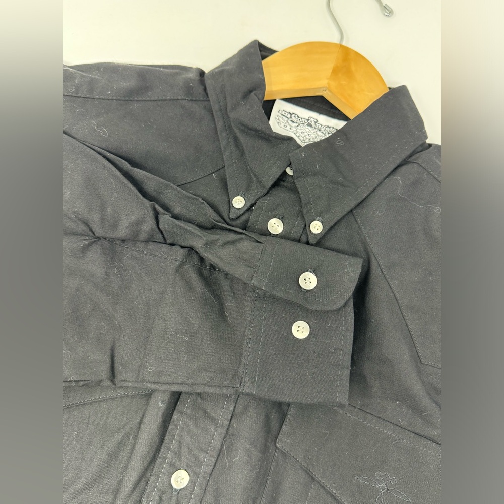 Vtg NWT The San Angelo Collection Texas Mens Size Med Button Up Brand New GHV7.